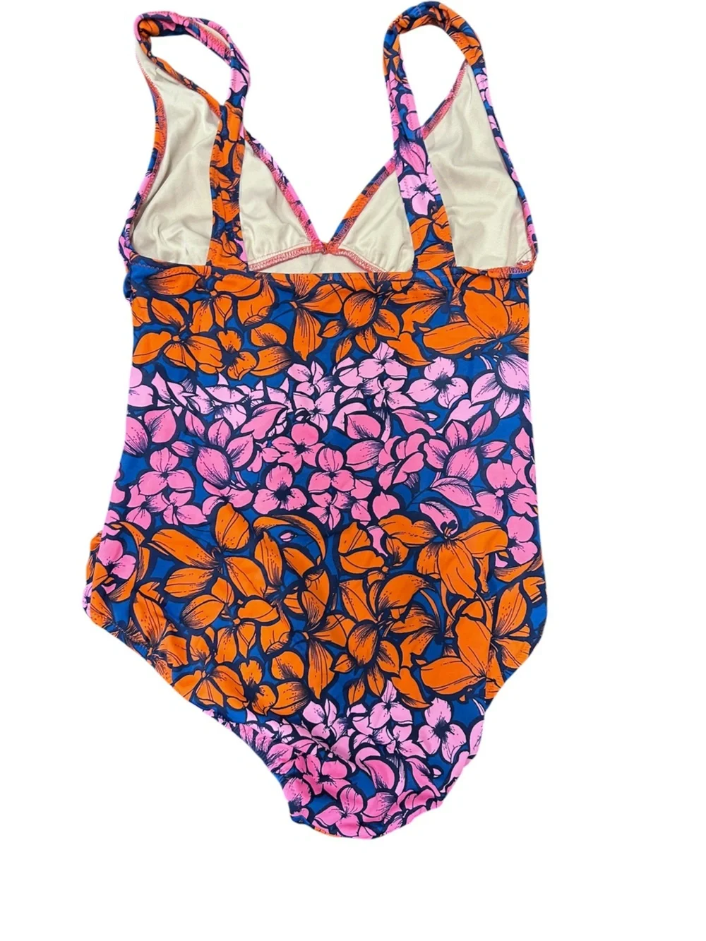 J. Crew Floral One Piece Swimsuit EUC Size 8